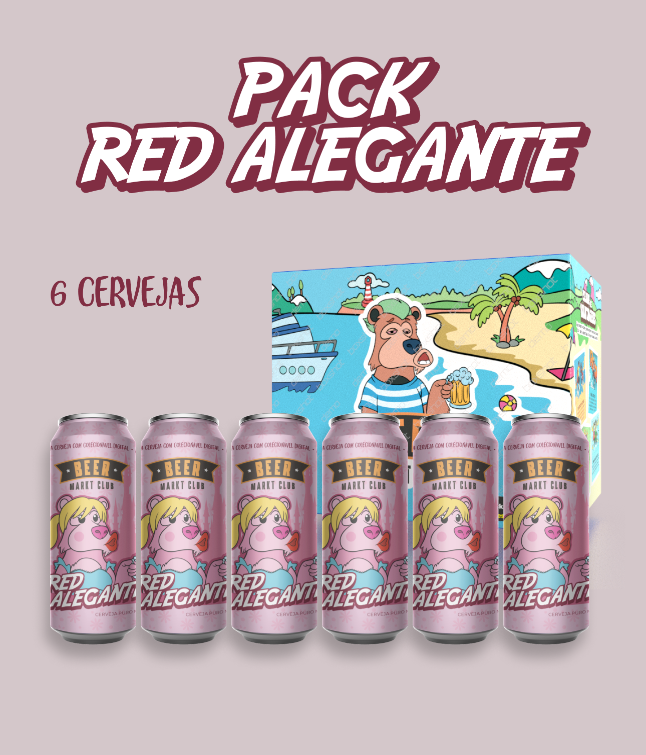 CERVEJA RED ALEGANTE